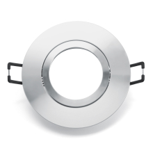 Einbaurahmen Ring schwenkbar mit Druckring Chrom poliert...