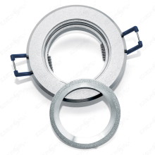 Einbauleuchte Rahmen Aluminium silber gebürstet...