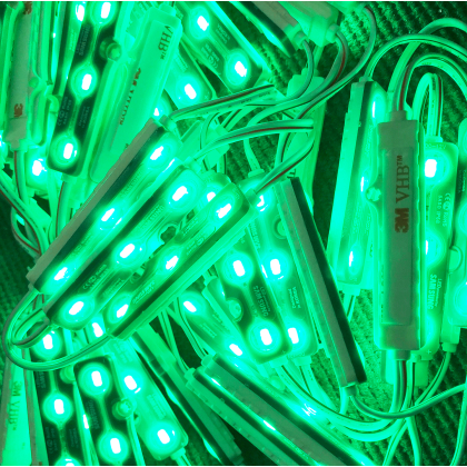 5730 LED-MODUL 12V 24V Wasserdichte led zurück licht modul für zeichen  brief Weiß Rot grün blau Injection form Licht 20 stücke - AliExpress
