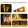 6W Dimmbare LED Leuchtmittel Filament E27 Kegel ST64 warmweiß 2200 K