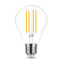 8 Watt E27 Filament LED Leuchtmittel Birne Lampe A60...