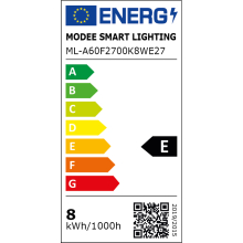 8 Watt E27 Filament LED Leuchtmittel Birne Lampe A60 Form Warmweiß