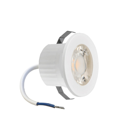 Klein Mini 3W LED Einbaustrahler Einbauleuchte Einbauspot Spot 4000K Neutralweiß 240 Lumen 230V Anschluss Schutzart IP54 Weiß