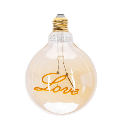 Leuchtmittel E27 4W Glühbirn, € Deko LED Filament Retro Edison 14,55 Nostalgie