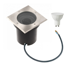 7 Watt eckige LED Einabu Boden-Spot Bodenleuchte...