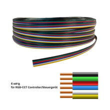RGB-CCT Kabel 6-adrig Verlängerungskabel...