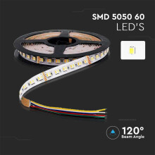 10 Meter RGB-CCT LED Streifen 6 Polig 24 Volt 60 LEDs pro...