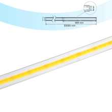 COB LED Strip Streifen Flexibel breite 10 mm IP65 für innen und Außenbereich 230V Länge Wählbar