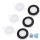 3er Set 4.8W LED Einbauspot Einbaustrahler Einbauleuchte 520 Lumen IP65 wasserdicht