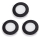 3er Set 4.8W LED Einbauspot Einbaustrahler Einbauleuchte 520 Lumen IP65 wasserdicht