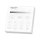 MiBoxer 4-Zonen-Touch Panel-Fernbedienung Wandschalter Dimmer für Einfarbige LED Streifen