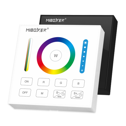 MiBoxer RGB+CCT-Touch Panel-Fernbedienung Wandschalter Dimmer