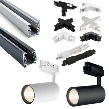 LED Schienensystem Spotleuchten Deckenstrahler 3-Phasen...