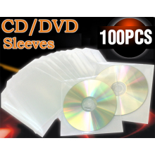 CD DVD Folien hüllen Plastik Folienhüllen CD...